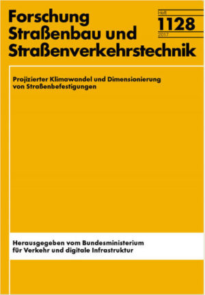 Honighäuschen (Bonn) - BASt Heft 1128: Projizierter Klimawandel und Dimensionierung von Straßenbefestigungen F. Wellner, S. Kayser, M. Clauß 120 S., 305 Abb., 55 Tab., ISBN 978-3-95606-322-0, 2017, 19,50 EUR Im Rahmen dieses FuE-Projektes wird durch umfangreiche thermische Simulationen und Dimensionierungsrechnungen der Einfluss des Klimawandels auf die Dauerhaftigkeit von Straßenbefestigungen untersucht. Die thermischen Zustände innerhalb der Straßenkonstruktion werden mit Hilfe der Wärmebilanzgleichung numerisch simuliert. Die projizierten Klimadaten der REMO-UBA-Simulation für die Emissionsszenarien A1B, B1 und A2 [Jaco 05] bilden die klimatischen Eingangsgrößen der thermischen Simulation. Die Analyse erfolgt an sieben möglichst charakteristischen Regionen in Deutschland, für die jeweils die simulationsrelevanten projizierten Klimadaten in einer zeitlichen Auflösung von 1 h zur Verfügung standen. Jede Region entspricht einer Fläche von 67 km x 100 km. Der Untersuchungszeitraum erstreckt sich von 1960 - 2100. Zusätzlich werden sowohl die thermophysikalischen Materialeigenschaften wie auch die Befestigungsaufbauten (Schichtenfolge, Schichtdicken) variiert. Aus den thermischen Simulationen erfolgt die Ableitung der dimensionierungsrelevanten Tempe-raturbedingungen. Für die rechnerische Dimensio¬nierung von Asphaltstraßenbefestigungen werden diese dimensionierungsrelevanten thermischen Bedingungen durch vertikale Temperaturverläufe einschließlich einer zugeordneten Auftretenswahrschein¬lichkeit abgebildet. Für die rechnerische Dimensionierung von Betonstraßenbefestigungen können die maßgebenden Temperaturgradienten aus den thermischen Bedingungen abgeleitet werden. Die Auswirkungen klimatischer Veränderungen auf die Dauerhaftigkeit von Straßenbefestigungen wird anhand der Ergebnisse umfangreicher Dimensionierungsrechnungen gemäß den [RDO Asphalt 09] bzw. den [RDO Beton 09] abgeschätzt. Es konnte festgestellt werden, dass Asphalt- und Betonbefestigungen unterschiedlich stark auf die projizierten Klimaänderungen reagieren. Während die Dauerhaftigkeit von Betonbefestigungen kaum durch die Klimaverschiebungen beeinflusst wird, zeigen sich bei den untersuchten Asphaltbefestigungen deutliche Abhängigkeiten. Demnach nimmt die prognostizierte Nutzungsdauer der untersuchten Asphaltbefestigungsvarianten innerhalb des Untersuchungszeitraums deutlich ab. Die Intensität der Nutzungszeitverkürzung ist dabei abhängig von dem Emissionsszenario, den thermophysikalischen Materialeigenschaften und den Bauweisenvarianten (Schichtdicken, Schichtfolgen). Zusätzlich konnte eine regionale Abhängigkeit festgestellt werden, die jedoch je nach Wahl des Emissionsszenarios unterschiedlich stark ausgeprägt ist. Anhand der umfangreichen Variationen der Randbedingungen konnten entsprechende Anpassungsstrategien detektiert werden. Primär lassen sich demnach die negativen Auswirkungen klimatischer Veränderungen hinsichtlich der Dauerhaftigkeit von Asphaltstraßenbefestigungen durch Anpassungen der Asphaltpaketdicken teilweise kompensieren. Durch die gezielte thermophysikalische Mischgutoptimierung besteht durchaus ein nicht unerhebliches Potential, den Auswirkungen künftiger klimatischer Veränderungen entgegenzuwirken. Infolge des sehr geringen Einflusses klimatischer Veränderungen auf die Dauerhaftigkeit von Betonstraßenbefestigungen besteht nach derzeitigem Kenntnisstand keine Notwendigkeit entsprechender Anpassungsstrategien.