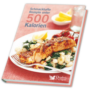 Gesund und fit - Schlemmen mit der 500-Kalorien-Küche "Schmackhafte Rezepte unter 500 Kalorien" ist erhältlich im Online-Buchshop Honighäuschen.