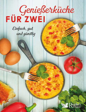 Sie suchen Rezeptideen für den kleinen Haushalt und möchten sich zu zweit mit einfachen, aber dennoch raffinierten Gerichten verwöhnen? Hier finden Sie mehr als 70 Rezepte, die allesamt auf zwei Portionen ausgelegt und schnell zubereitet sind. Es erwartet Sie eine bunte Mischung an Gerichten: Vorspeisen und kleine Mahlzeiten, Suppen und Eintöpfe, Hautgerichte mit Fisch, Fleisch, Wild und Geflügel, Vegetarisches sowie Kuchen und Desserts. Zahlreiche Kochtipps und Rezeptvarianten runden die unkomplizierte Alltagsküche für zwei ab.