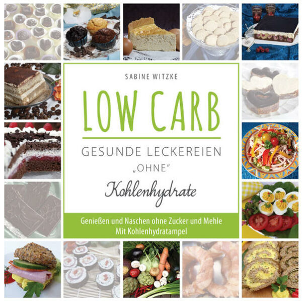 In diesem Buch wurden einzigartige Rezepte für die LOW CARB- oder NO CARB-Ernährung zusammengestellt. Alle Rezepte sind ohne Zucker, Mehle und einige auch ohne Milchprodukte, Ideal für LOW CARBLER  NO CARBLER, Diabetiker, Allergiker oder für Gesundheitsbewusste, die abnehmen wollen und auf leckeres Essen oder auch auf Süßes nicht verzichten wollen. NEU sind die Nachspeisen und Kuchen mit Gemüse und die praktische Kohlenhydratampel, die gleich zu jedem Rezept die Kohlenhydratmengen anzeigt. ( 0-5g KH, 5-10g KH und 10- 15g KH auf 100g ) Es werden auch u. a. Erklärungen über die kohlenhydratfreie Ernährung, über den Stoffwechsel, die Biokurve und Stevia in dem Buch beschrieben. Alle Rezepte können sie leicht zuzubereiten. Diese sind lecker, gesund und ein wahres Geschmackserlebnis. "LOW CARB - gesunde Leckereien "ohne" Kohlenhydrate" ist erhältlich im Online-Buchshop Honighäuschen.