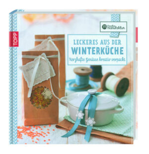 Deftige Gerichte, die nicht nur lecker schmecken, sondern auch die Seele wärmen, sind genau das Richtige für die kalte Jahreszeit. Viele kleine Köstlichkeiten lassen sich mit herzhaften Zutaten wie Wintergemüse, Käse, Nüssen oder Gewürzen zaubern. Energie für kalte Tage liefern Pastinaken-Dinkel-Muffins, Paprika-Ingwer-Butter und eingelegter Rosenkohl mit Walnüssen und Cranberries. So kommt jeder gesund durch den Winter. Leckereien aus der Winterküche verführen zum Selberessen, sind aber auch willkommene Geschenke für Genießer. Hübsch verpackt kommen sie sicherlich überall gut an.