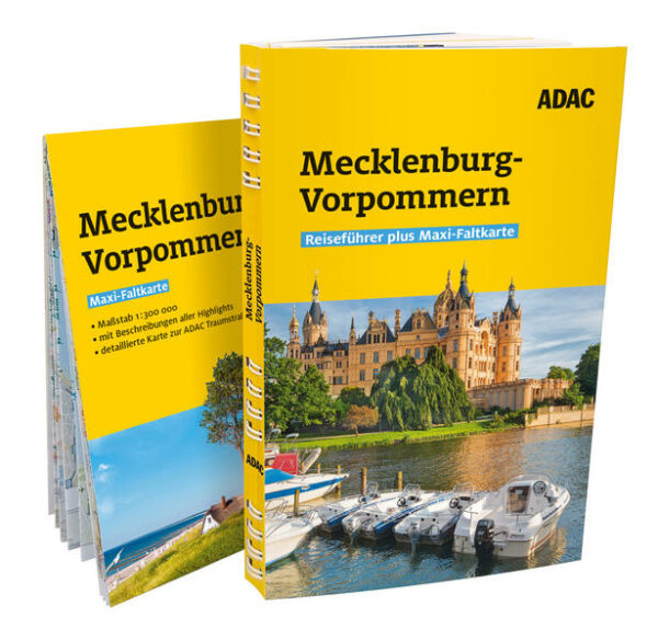 Der praktische ADAC Reiseführer plus Mecklenburg-Vorpommern begleitet Sie in den Nordosten Deutschlands und bietet übersichtliche Informationen zu allen Sehenswürdigkeiten