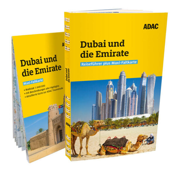 Der ADAC Reiseführer plus Dubai und Vereinigte Arabische Emirate begleitet Sie auf die Arabische Halbinsel und bietet übersichtliche Informationen zu allen Sehenswürdigkeiten