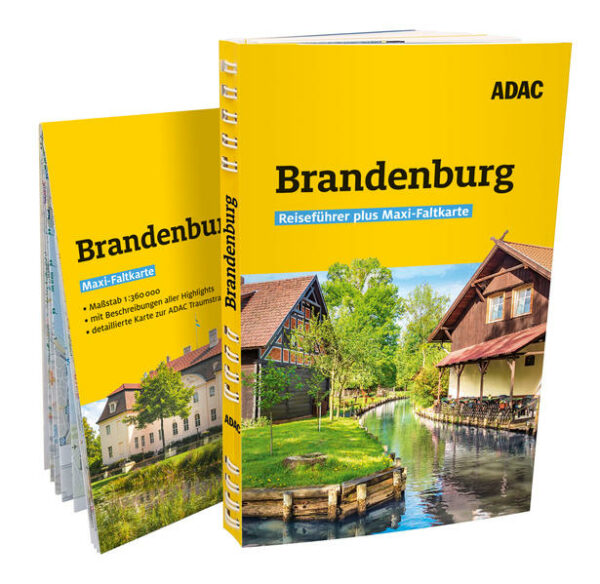 Der praktische ADAC Reiseführer plus Brandenburg begleitet Sie in den Nordosten Deutschlands und bietet übersichtliche Informationen zu allen Sehenswürdigkeiten