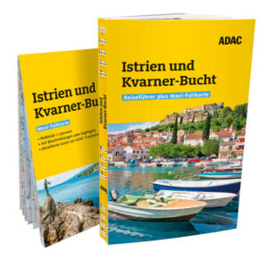 Der praktische ADAC Reiseführer plus Istrien und Kvarner-Bucht begleitet Sie an die kroatische Adria und bietet übersichtliche Informationen zu allen Sehenswürdigkeiten