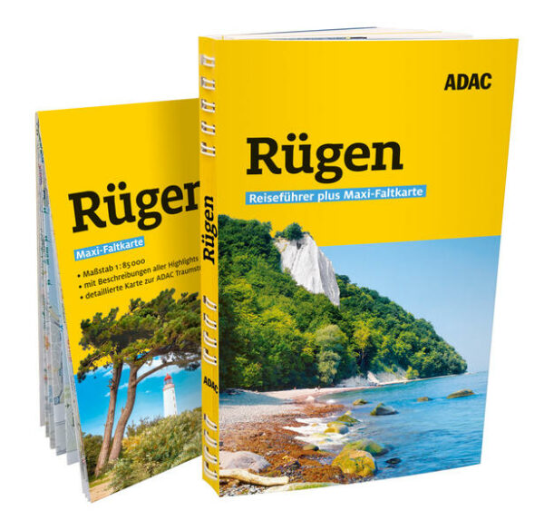 Der praktische ADAC Reiseführer plus Rügen begleitet Sie auf die Ostseeinsel und bietet übersichtliche Informationen zu allen Sehenswürdigkeiten