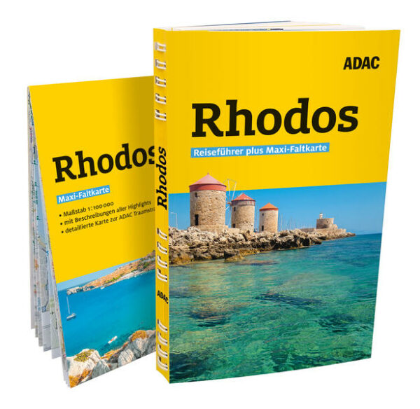 Der praktische ADAC Reiseführer plus Rhodos begleitet Sie auf die südgriechische Insel und bietet übersichtliche Informationen zu allen Sehenswürdigkeiten