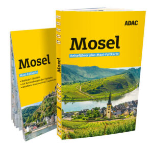 Der ADAC Reiseführer plus Mosel begleitet Sie vom Dreiländereck bis nach Koblenz und bietet übersichtliche Informationen zu allen Sehenswürdigkeiten