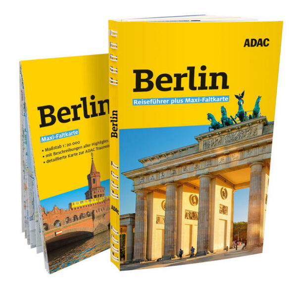 Der praktische ADAC Reiseführer plus Berlin begleitet Sie durch die geschichtsträchtige Metropole und bietet übersichtliche Informationen zu allen Sehenswürdigkeiten