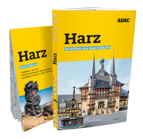Der praktische ADAC Reiseführer plus Harz begleitet Sie in die romantische Gebirgsregion und bietet übersichtliche Informationen zu allen Sehenswürdigkeiten