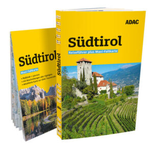 Der praktische ADAC Reiseführer plus Südtirol begleitet Sie in die italienische Alpenregion und bietet übersichtliche Informationen zu allen Sehenswürdigkeiten