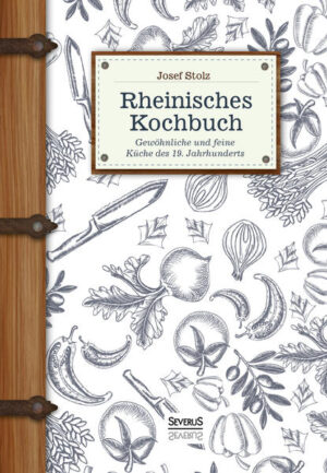 Anfang des 19. Jahrhunderts trug Josef Stolz diese typisch rheinischen Rezepte zusammen und veröffentlichte ein Kochbuch, das von simplen Basisgerichten bis zum opulenten Hauptgericht alles enthält, was man sich erträumen kann. Ob Kastaniensuppe, Reisauflauf oder Kalbstopf auf Schildkröten-Art: Diese Rezeptsammlung bietet traditionelle Kochkunst vom Feinsten, die nicht nur Großmutters Herz höher schlagen lässt.Josef Stolz (17771842) zählte zu den Hofköchen der badischen Großherzöge und legte Wert auf den internationalen Flair, der seine Rezepte durch Besuche in Italien und Frankreich prägt. "Rheinisches Kochbuch" ist erhältlich im Online-Buchshop Honighäuschen.