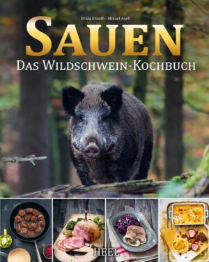 Toller Geschenkband für Jäger , Wild- und Schwedenliebhaber! Wunderschön fotografierte Rezepte Großartige Natur- und Tierfotos Wild ist stets ein kulinarischer Höhepunkt. Doch obwohl es als reines Naturprodukt reich an Vitaminen, Mineralstoffen und Proteinen ist, findet diese wohl ursprünglichste Form des Fleischgenusses eher selten ihren Weg auf unsere Teller. Die Autoren Mikael Axell und Frida Ernsth spüren gemeinsam mit ihrem Fotografen Stefan Wettainen dem imposanten Schwarzwild in den winterlichen Wäldern Schwedens nach und entwickeln so ein Verständnis für das Tier und seinen natürlichen Lebensraum. Denn gerade dieser trägt - abseits von Mastbetrieben und Massentierhaltung - wesentlich dazu bei, das Sauenfleisch zu einer so geschätzten Delikatesse werden zu lassen. In über 52 erfrischend abwechslungsreichen Wildschwein-Rezepten kann man sich davon überzeugen: von Klassikern über Gerichte aus dem Niedrigtemperaturbereich bis zu Highlights für Feiern und Feste, ergänzt durch zahlreiche Beilagen und Saucen. Ob klassisch - Wildschweinconsommé mit Mangold, Gelber Bete, Karotten und Rosenkohl, avantgardistisch - Wildschweinchili mit Schokolade, Jalapeño und Gurkensalsa oder vom Grill - Hagebutten- und Johannisbeer-mariniertes Wildschweinfilet mit gebratenen Zucchiniblüten und Blumenkohlcreme - diese Rezepte begeistern nicht nur Wildfans und Jäger!