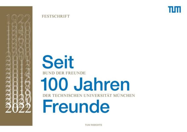 Honighäuschen (Bonn) - Vor 100 Jahren wurde der Bund der Freunde der Technischen Hochschule München e. V. in der Inflationszeit ins Leben gerufen, als der Staat unzureichende Mittel für die Hochschulen hatte. Der Rektor der Technischen Hochschule München, Prof. Dr. Walther von Dyck, initiierte zusammen mit 70 Persönlichkeiten aus Hochschulwesen, Industrie, Gewerbe und Landwirtschaft einen Förderverein, der am 7. Dezember 1922 gegründet wurde. Ziel war es, das Gefühl der Zusammengehörigkeit aller ihrer ehemaligen Angehörigen, ihrer Freunde, Gönner und Förderer zu stärken. Namhafte Unternehmen und Institutionen, aber auch viele engagierte Einzelmitglieder haben den Bund der Freunde 100 Jahre lang getragen. Von 1948 bis 2022 hat er Vorhaben der TUM mit mehr als 8 Millionen Euro gefördert. Die bebilderte Broschüre gibt einen Überblick über die Geschichte des traditionsreichen Fördervereins und zeigt auf, wie er künftig unter dem neuen Namen Freunde der TUM e. V. (TUM Association of Alumni and Friends) verstärkt studentische Initiativen und Projekte unterstützen wird.