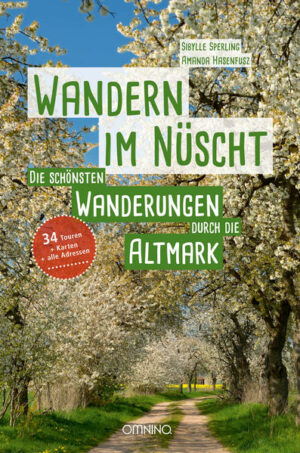 Das Wanderbuch für die Altmark! Einheimische werden mit diesem Wanderführer ihre Heimat aus einem neuen Blickwinkel entdecken. Wer die Altmark noch nicht kennt