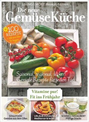 Mit 100 genialen Gemüse-Rezepten starten Sie fit ins Frühjahr. Von herzhaften Rezepte mit Fleisch über vegetarische und vegane Köstlichkeiten bis hin zum ein oder anderen süßen Genuss ist für jeden Tag etwas dabei. Der praktische Saisonkalender und die Superfood-Übersicht helfen, regional und saisonal einzukaufen. Bei dieser bunten Auswahl voller Vitamine und Energie kann die grüne Saison kommen!