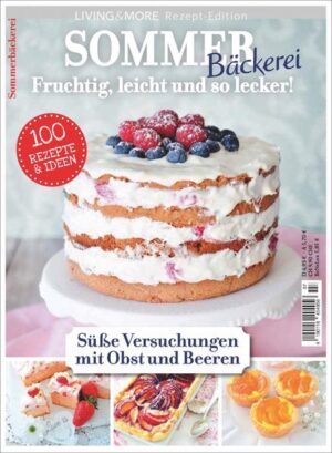 Leuchtend rote Beeren, herrlich knackige Äpfel und duftende Pfirsiche - so kennen und lieben wir den Sommer! Alle diese süßen Köstlichkeiten halten nun auch Einzug in die sommerliche Backstube und dabei muss es nicht immer der klassische Obstkuchen sein. Egal ob Himbeer-Butterkuchen, Brombeer-Kokos-Schnitten, Tiramisu-Torte oder Zitronen-Joghurt-Küchlein: Hier ist für jeden die richtige Leckerei dabei!