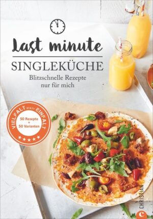 Sie haben keine Lust mehr auf das klassische Käsebrot, die langweilige Lieferpizza oder das fade Fertiggericht? Aber genauso wenig wollen Sie abends lange in der Küche stehen, um etwas Leckeres zuzubereiten? Wir hätten da was für Sie: ein Kochbuch mit blitzschnellen Rezepten für das »Dinner for one«. Einfach zu kochende Feierabendrezepte für jeden Tag - mit denen Sie übrigens auch mal beim »Dinner for two« punkten können!