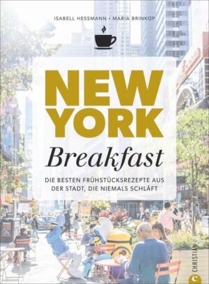50 angesagte Rezeptideen frisch aus New York für ein abwechslungsreiches Frühstück. Ob der typische New York Brunch, der schnelle Bagel auf die Hand, saftige Eggs Benedict oder ein gesunder Power-Smoothie auf dem Weg in die Arbeit. Das ist THE NEW YORK WAY OF BREAKFAST. Sie möchten sich schon beim Frühstücken fühlen, als wären Sie in New York? Kein Problem! New York Breakfast entführt Sie in die Stadt, die niemals schläft, dafür aber umso lieber frühstückt. Porträts der spannendsten Frühstückscafés aus dem Big Apple und viele stimmungsvolle Fotos lassen Sie direkt in die New Yorker Szene eintauchen. Gönnen Sie sich das echte New Yorker Lebensgefühl! "New York Breakfast" ist erhältlich im Online-Buchshop Honighäuschen.