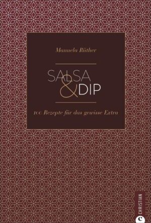 Leichte Dips, aromatische Chutneys und feurige Salsas bringen Pfiff in jedes Grillbüffet, Schwung ins Partyfood und jede Menge Geschmackserlebnisse an den alltäglichen Abendbrottisch. Ob scharf und senfig, kräuterig und würzig, fruchtig und gemüsig oder süß und lecker: Diese 100 Rezeptideen bieten für jeden Geschmack etwas und laden ein zum Stippen und Dippen, zum Probieren und Experimentieren. Das gewisse Extra garantiert!