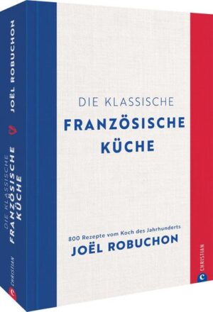 Hier ist das Lebenswerk des französischen »Koch des Jahrhunderts« Joël Robuchon: Ein bibliophiler Prachtband mit 7 cm Rückenstärke, 2 Lesebändern und hochwertigem Leineneinband. Kein Koch steht so für die klassische französische Küche wie Joël Robuchon. Seine Tochter Sophie hat sein Lebenswerk gesichtet und diese Rezeptselektion kuratiert: 14 Kapitel, 800 Rezepte, umfassende Einführung zu Techniken und Küchenwissen. Von Grundlagen wie Saucen, Fonds und Farcen über Suppen, Vorspeisen, Salate, Fisch & Meeresfrüchte, Geflügel, Fleisch, Wild bis zu Desserts bildet dieser Prachtband die Essenz der französischen Küche ab. Ein Standardwerk, das in keiner Kochbibliothek fehlen darf!