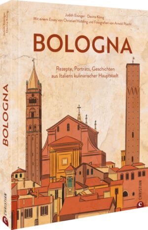 Der Gechmack von Bologna Auf einer leckeren Entdeckungstour durch Italiens kulinarische Hauptstadt Bologna ist die kulinarische Hauptstadt Italiens. Privilegiert durch ihre Lage in der Emilia-Romagna hat sie einige weltberühmte Spezialitäten hervorgebracht: Parmesan, Parmaschinken, Mortadella oder die berühmte Nudelsauce ("Tagliatelle al Ragù"). Hier vereint sich das Beste aus dem Norden und dem Süden Italiens, von Tradition und Moderne auf geniale Weise. Begeben Sie sich auf eine kulinarische Entdeckungstour und lassen Sie sich die besten Rezepte verraten.