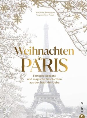 Noël à Paris - Das Fest der Liebe in der Stadt der Liebe Erlebe die Magie von Weihnachten in Paris mit diesem neuen Koch- und Backbuch »Weihnachten in Paris«. Einzigartige, festliche Rezepte zur Weihnachtszeit und zauberhafte Weihnachtsgeschichten entführen dich in die genussvolle Welt der französischen Küche. Murielle Rousseau nimmt uns mit in ihre Heimatstadt und macht diese zu einer stimmungsvollen Kulisse für ein unvergessliches Weihnachtsfest. Sie erzählt uns von festlichen Bräuchen und von all den Köstlichkeiten, die traditionell zur schönsten Zeit des Jahres aufgetischt werden. »Weihnachten in Paris« ist eine Hommage an das Fest der Liebe und ein Muss für jeden, der die Weihnachtszeit in der französischen Hauptstadt erleben oder den französischen Weihnachtsflair nach Hause bringen möchte. Das Buch eignet sich auch perfekt als Geschenk für alle, die sich für französische Küche und Weihnachten begeistern. Bestelle jetzt dein Exemplar von "Weihnachten in Paris" und erlebe die Weihnachtszeit auf eine neue, kulinarische Art und Weise. Weihnachtliche Geschichten und festliche Rezepte Alles über die weihnachtlichen, französischen Traditionen in der Stadt der Lichter Ein Weihnachtsbuch nicht nur für Paris-Verliebte