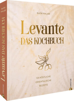 Loving Levante - Genießen Sie mit unserer ultimativen Sammlung köstlicher & gesunder Rezepte den Nahen Osten In diesem orientalischen Kochbuch finden Sie eine Vielzahl von Gerichten, die aus der reichen kulinarischen Tradition der Levante-Region stammen. Von würzigen Falafel über aromatischen Hummus bis hin zu herzhaftem Shawarma - wir haben alle klassischen Levante-Gerichte in unserem Kochbuch vereint. Entdecken Sie 125 aromenreiche Rezepte rund um das östliche Mittelmeer und lassen Sie sich von Klassikern und neuen Ideen begeistern. Zusätzlich zu diesen Levante-Klassikern haben wir auch einige besondere Schätze aus der Region in unser Repertoire aufgenommen. Probieren Sie das verlockende Aprikosen-Babka mit weißer Schokolade und Pistazien, den cremigen Artischocken-Dip mit Tahini, oder das unvergleichliche Baba Ghanoush (Auberginencreme). Naschkatzen werden von unseren verlockenden Baklava und den Kardamom-Brownies mit Pistazienglasur begeistert sein. Für herzhafte Gaumenfreuden servieren wir Ihnen den Harissa-Lachs aus dem Ofen in Tomaten-Granatapfel-Sauce und das Levantinische Sumach-Hähnchen. Wenn Sie nach einem aufregenden Geschmackserlebnis suchen, sollten Sie unbedingt Shakshuka probieren. Und für frische Salate haben wir köstliche Optionen wie Spinatsalat mit Halloumi, Sumach-Zwiebeln und Datteln, Taboulé und Wassermelonensalat mit Feta und Minze. Die Küche rund um das östliche Mittelmeer liegt bei uns seit Jahren voll im Trend. Hier verschmelzen mediterrane, arabische und orientalische Aromen zu würzigen und farbenfrohen Mezze-Gerichten, Salaten, Hauptspeisen und zuckersüßen Verführungen. Viele Zutaten, die in der Levante-Küche verwendet werden, sind bekannt für ihre gesundheitsfördernden Eigenschaften und unterstützen so eine ausgewogene Ernährung. Was viele nicht wissen: Die Levante Küche ist auch perfekt für alle, die eine vegane oder vegetarische Ernährung bevorzugen, denn viele der Gerichte sind von Haus aus fleischlos, bieten aber dennoch genügend Protein- und Nährstoffquellen. Standardwerk mit 125 Rezepten rund um das östliche Mittelmeer (Libanon, Israel, Zypern, Palästina, Türkei, Syrien) edle Folienprägung und inkl. Lesebändchen für schnelles Suchen & Finden für alle Fans der Levante-Küche