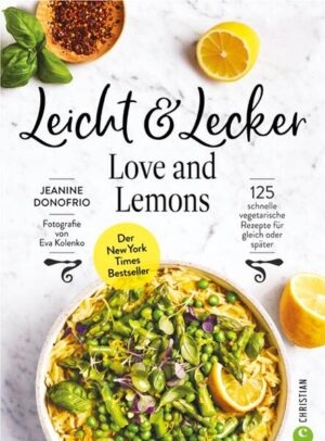 Entdecken Sie die köstliche Welt des vegetarischen Kochens mit den 125 Wohlfühlrezepten von den Gründerinnen des erfolgreichen Blogs »Love & Lemons« In diesem New York Times Bestseller erwarten Sie gesunde und köstliche vegetarische Rezepte für jeden Anlass. Vom herzhaften Frühstück über erfrischende Salate bis hin zu wärmenden Suppen, leckeren Abendessen und verlockenden Desserts - hier finden Sie für jeden Geschmack etwas. Was dieses Buch besonders macht, sind die zwei Varianten für jedes Rezept: "at the ready" für schnelle und unkomplizierte Zubereitung mit minimalem Aufwand, sowie "in advance" für Gerichte, die im Voraus vorbereitet werden können, sei es in Form von Komponenten oder ganzen Gerichten für die Gefriertruhe. Und das ist noch nicht alles! Das Buch ist vollgepackt mit den charakteristischen Grafiken und Tabellen, für die Love & Lemons bekannt ist. Diese visuellen Hilfsmittel erleichtern die Zubereitung und Präsentation Ihrer Mahlzeiten. Zusätzlich bieten acht abfallfreie 3-in-1-Mahlzeitenpläne eine nachhaltige Ergänzung zu den raffinierten vegetarischen Rezepten, sodass Sie nicht nur gesund, sondern auch umweltfreundlich kochen können. #zerowaste Gesunde Ernährung ganz einfach: Modernes healthy food mit glutenfreien und veganen Varianten Vegetarisch durchs Jahr: Eine kulinarische Inspirationsquelle für moderne vegetarische Gerichte