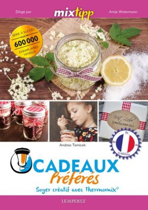 MIXES-TU DÉJÀ ? « Les petits cadeaux entretiennent l‘amitié ! » Si le Noël, la fête d‘anniversaire, fête de jardin ou la visite de courtoisie chez la grand-tante - un petit cadeau chauffe à chaque fait un cadeau le coeur et noue la bande. Mais l‘idée s‘allumant manque souvent à l‘un pour le cadeau convenant : Que faire ? Ne désespèrer pas, simplement demander l‘équipe MIXtipp. Dans ce volume, nous avons composé les plus belles Créations « Do-it-yourself » d‘Andrea Tomicek. Ici tu trouves les idées de cadeau originales que tu peux faire au plus vite toi-même à la Maison avec ton Thermomix®. Tout est représenté ici par l’huile d‘orange fruité sur Relish de tomates, gâteaux différents dans le bocal jusqu‘à la liqueur de roses et même les produits agréables comme Peeling de café contre peau d‘orange. Avec tous ces produits maison, merveilleux, tu peux impressionner et enthousiasmer dans l‘avenir des amis, la famille et les collègues. Comme est toujours valable : Tu peux produire tous les cadeaux au TM5® et le TM31® très simple. Nous souhaitons beaucoup de plaisir en essayant, faire un cadeau et faire la joie !