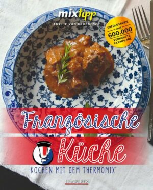 Begib dich mit uns auf eine kulinarische Reise nach Frankreich! Unsere Autorin Amelie von Kruedener führt uns mit ihren Rezepten vor Augen, warum die französische Küche für ihre Vielseitigkeit weltberühmt geworden ist. Gutes Essen und die französische Lebensart sind untrennbar miteinander verbunden. Für neue und traditionelle französische Leckereien hat Amelie von Kruedener großartige Varianten für den Thermomix® gefunden. Vive la France! "mixtipp: Französische Küche" ist erhältlich im Online-Buchshop Honighäuschen.