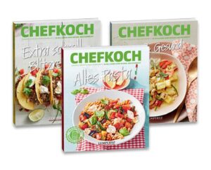 357 Seiten Genuss, durchgehend farbig bebildert, mit den leckersten Chefkoch- Rezepten und tollen Tipps. Alle Rezepte entstammen der großen Chefkoch-Community, sind mehrfach getestet und mit Geling- Garantie! Die leckersten Momente im Trippel- Pack! ® Lizenz der Marke CHEFKOCH durch CHEFKOCH GmbH eine 100 % Tochter der Gruner + Jahr Deutschland GmbH - Alle Rechte vorbehalten