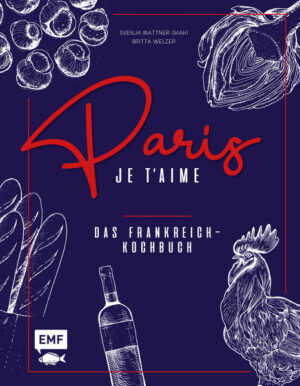 Essen wie Gott in Frankreich Paris - die Stadt der Liebe! Und da die Liebe bekanntlich durch den Magen geht, ist auch das Essen in dieser schönen Stadt etwas ganz Besonderes. "Paris - Je t'aime" ist ein wundervolles Reisekochbuch für alle Liebhaber der französischen Küche: Hier laufen die verschiedenen kulinarischen Strömungen aus allen Regionen Frankreichs zusammen, 100 davon werden hier vorgestellt. Klassiker wie Quiche Lorraine oder Coq au vin und Lieblingsrezepte wie Tarte Tatin oder Huhn in Pastis werden modern interpretiert und mit bezaubernden Moodbildern garniert. Für besondere Anlässe gibt es sechs edle Menüvorschläge, mit denen man Gäste in Frankreichs Hauptstadt entführen kann. Französisch genießen jeden Tag - eine einzigartige kulinarische Reise in die Stadt der Liebe