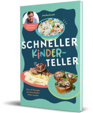 Was essen wir heute? Endlich gibt es auf diese Frage eine Antwort, die garantiert glücklich macht — dank dem ersten Kochbuch von joeskochwelt! Von Klassikern fürs Mittagessen über Proviant für Kita und Schule bis hin zu süßen Desserts bietet Joes Rezeptvielfalt Genussgarantie für Groß und Klein — auch für Picky Eater! Außerdem gibt der Familienvater Tipps und Tricks für Essen an Kindergeburtstagen, geschicktem Integrieren von Gemüse oder wie Kinder selbst in der Küche loslegen können.