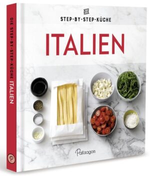 Bildkochschule auf italienisch - 60 authentische Rezepte von Antipasti über Primi und Secondi Piatti bis zu Dolci - Klare und anschauliche Step-by-Step-Fotos zu jedem einzelnen Zubereitungsschritt - Einfache, kurze Anleitungen, die auch absolute Anfänger zum Erfolg führen Sie wollten Ihre italienischen Lieblingsrezepte immer schon mal zu Hause nachkochen? Dann ist dieses Kochbuch genau das Richtige für Sie. Mit unseren 60 authentischen Rezepten gelingen Antipasti, Pastagerichte, Risotto, Fleisch-, Geflügel- und Fischgerichte, Desserts und andere Köstlichkeiten garantiert. Das Besondere sind die vielen Step-by-Step-Fotos, die jeden einzelnen Arbeitsschritt im Rezept zeigen. Die begleitenden Anleitungen vom Zusammenstellen der Zutaten bis hin zum fertigen Gericht machen auch den ungeübtesten Köchen das tägliche Kochen leicht! Freuen Sie sich auf eine traditionelle Minestrone, knusprige Crostini und Bruschetta, Safran-Risotto und Cannelloni mit Spinat. Verwöhnen Sie Ihre Familie mit Linguine alla Puttanesca, Auberginenauflauf mit Mozzarella oder einem köstlichen Rinderschmortopf. Zum Abschluss genießen Sie das Dolce Vita mit Feigentörtchen, Prosecco-Sorbet und Zitronen-Granita. Buon appetito!