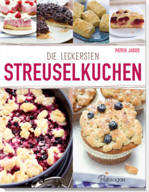 Bewährte Kuchenklassiker und neue Ideen - einfach lecker! ♥ 40 Streuselkuchen für jeden Anlass und jeden Geschmack ♥ Von A wie Apfel-Kirschstreusel bis Z wie Zimtstreuselkuchen ♥ Klassiker und Variationen vom erfolgreichen Foodstylisten Patrik Jaros Streuselkuchen sind immer eine herrliche Versuchung! Ob saftig, nussig oder fein aromatisiert - sie passen zu einer Vielfalt von Backideen. Patrik Jaros, erfolgreicher Sterne-Koch, Foodstylist und Autor zahlreicher Kochbücher, hat die leckersten Rezepte für Sie gesammelt und um neue Varianten ergänzt. Wählen Sie aus 40 Streuselkuchen für jeden Anlass und jeden Geschmack - von A wie Apfel-Kirschstreusel bis Z wie Zimtstreuselkuchen. Überraschen Sie Ihre Gäste und Familie mit einem Feigencrumble mit Kaffeecrunch, versuchen Sie Rotweinapfelkuchen mit Punschstreuseln oder verwöhnen Sie Ihre Lieben mit einer einfachen Mohnstreuselschnitte. Backen Sie sich durch das Kuchenalphabet und entdecken Sie Ihren Lieblings- Streuselkuchen. Dazu gibt es Wissenswertes aus der Backstube und Tipps für ein sicheres Gelingen.