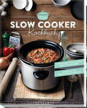 Langsam kocht's am besten • Mehr als 70 stressfreie Lieblingsgerichte für Ihren Slow Cooker: Suppen & Eintöpfe, Schmorgerichte mit Fleisch, Fisch oder Gemüse, Desserts & Süßes • Ausführliche Einleitung und viele Tipps mit nützlichen Informationen rund ums Kochen mit dem Schongarer • Alle Rezepte mit leicht verständlicher Schritt-für-Schritt-Anleitung und stimmungsvollem Farbfoto Mit dem Slow Cooker ist Kochen praktisch wie nie. Einfach die Zutaten vorbereiten und einfüllen: den Rest übernimmt der Schongarer - während Sie die Hausarbeit erledigen, im Büro sitzen, Sport machen oder mit den Kindern spielen. Kein ewiges In-der-Küche-Stehen, kein lästiges Umrühren, keine Sorge, dass etwas anbrennt. À la minute wartet ein frisches und gesundes Essen auf Sie! Durch das langsame Garen bei niedriger Temperatur besonders aromatisch, voller Vitamine und mit maximalem Geschmack. In diesem Buch finden Sie mehr als 70 köstliche Rezepte, bei denen Ihr Slow Cooker zur Höchstform aufläuft: Heiß geliebte Suppen & Eintöpfe, Schmorgerichte mit Fleisch, Fisch oder Gemüse und sogar Desserts. Die umfassende Einleitung mit zahlreichen Infos rund ums Kochen mit dem Slow Cooker sorgt für das notwendige Hintergrundwissen. Jedes Gericht ist Schritt für Schritt erklärt und mit einem stimmungsvollen Rezeptfoto versehen. Gesund Kochen ganz ohne Stress: Mit dem Slow Cooker und unseren Rezepten ein Kinderspiel!