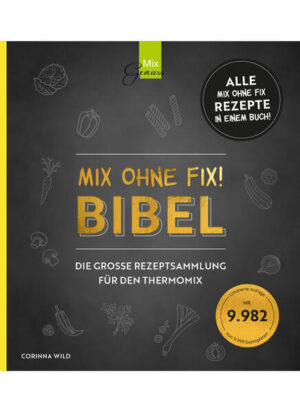 Mix ohne Fix! - Alle Rezepte in einem Buch Jeder kennt sie: Die Lieblingsgerichte, die im Supermarkt reihenweise neben den Gewürzen zu finden sind. Aber wie kann ich z. B. das Nudel-Schinken-Gratin oder den Wikingertopf zu Hause selbst mit frischen Zutaten, Gewürzen und Kräutern kochen? Das erfahren Sie in diesem Buch! Kochen Sie mit gutem Gewissen, denn Sie wissen was drin ist! In diesem Buch finden Sie über 250 alltagstaugliche Rezepte, die bei Ihrer Familie garantiert gut ankommen. Außerdem sind die Rezepte schnell mit dem Thermomix zubereitet und viele lassen sich auch gut für den nächsten Tag vorbereiten. Im Überblick: - Limitierte Auflage mit Nummerierung - Leseband - 268 Seiten - über 250 Rezepte - geeignet für den Thermomix TM 6 / TM 5 / TM 31 - alle Rezepte mit Bild und Nährwertangaben