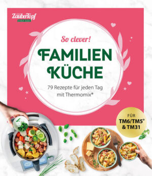 #1 in Deutschland: „mein ZauberTopf“ ist das führende Foodmagazin für Thermomix® Print-Anzeigen, Leseproben und Redaktionstipps im Magazin „mein ZauberTopf“ mit 45.000 Abonnenten Anzeigen-Kampagne in allen Food- und Lifestyle-Titeln der falkemedia GmbH & Co. KG (Reichweite über 672.550 pro Schaltung) PR-Kampagne über alle digitalen Kanäle von „mein ZauberTopf“ mit monatlich rund 5 Mio. Views bei Pinterest, 2.5 Mio. Facebook-Impressionen, 325 Tsd. YouTube- und 6,5 Mio. Instagram-Impressionen Alle Rezepte von mein ZauberTopf eignen sich für mehrere Geräte-Generationen, sodass auch Langzeit-Verbraucher von den Inhalten profitieren Mehr als 60 einfach zuzubereitende Lieblingsrezepte für die ganze Familie Zeitspar-Tricks, die der Familie mehr gemeinsame Zeit im hektischen Alltag schenken Ausstattungs-Plus: Wertvolle Klappenbroschur mit extra Expertenwissen