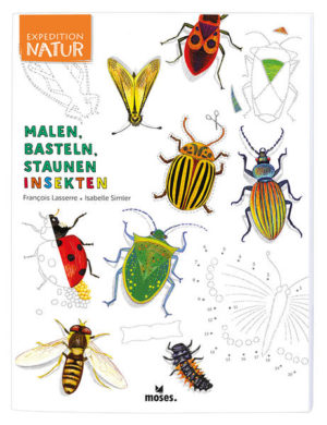 Honighäuschen (Bonn) - Was ist ein Insekt? Welche Arten gibt es? Und warum sind die kleinen Krabbler so wichtig für uns Menschen? Dieses Mitmachbuch lädt mit außergewöhnlichen Illustrationen in die Welt der Insekten ein. Kurze Sachinformationen, Aufgaben zum Ausschneiden, Kleben und Zuordnen. Ausmalseiten und Wisssensfragen zeigen, was man über Insekten wissen muss und warum wir sie schützen sollten.