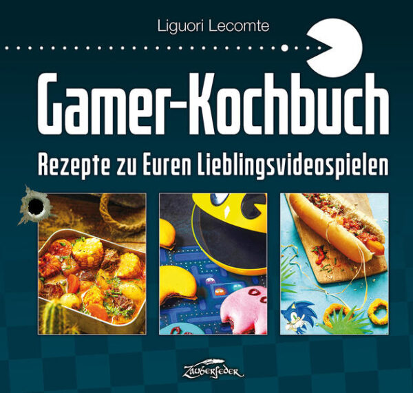 Dieses kreative Kochbuch ist genau das Richtige für alle, die Retro-Spielautomaten lieben, gerne auf der Konsole oder dem Game Boy zocken oder sich für Onlinerollenspiele begeistern. Ob einen raffinierten Aperitif in Form von Tetrisklötzen, den Hummer Thermidor aus den Sims, einen von Silent Hill inspirierten Butterkuchen oder den Pflaumensaft aus Rayman: hier findet Ihr kulinarische Highlights rund um die bunte, weite Videospielwelt. Die vorgestellten Gerichte schmecken nicht nur lecker, sondern sind auch ein echter Augenschmaus. Freut Euch auf zahlreiche neue und witzige Rezepte  für Supergeeks und einfache Noobs! "Gamer-Kochbuch" ist erhältlich im Online-Buchshop Honighäuschen.