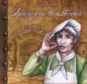 A treat for the eyes as well as the stomach. In Recipes from the Shirefolk: A Book About the Greatest Art of All, lovingly hand-drawn pictures illustrate more than fifty recipes, including breakfast bites to soothe the first hunger pangs of the day (before second breakfast and Elevenses), hot dishes to get you through the day, sweet treats for afters, and various snacks and nibbles to enjoy throughout the day. The lucky owner of this cookbook, then, is always well prepared for surprising visits from Dwarves and sorcerers and ready to follow them blindly on hair-raising adventures … after a hearty meal, that is!