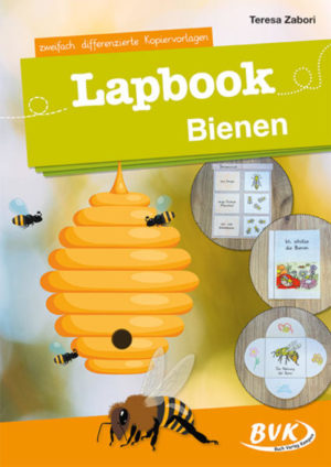 Lapbook Bienen | Honighäuschen