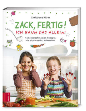 - Kinder kochen allein: simple Rezepte, extra konzipiert für 6- bis 10-Jährige - Von der Pike auf lernen: Lieblingsrezepte der Kinder werden anhand zahlreicher Step-by-Step-Fotos erklärt - Vom Profi lernen: Christiane Kührt ist versierte Kochbuchautorin m