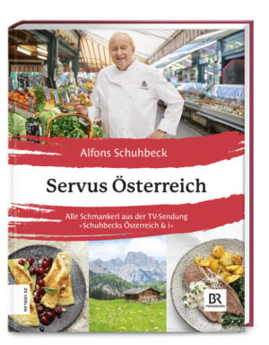 - Erfolg garantiert: die weltweit beliebte österreichische Küche, von Profikoch Alfons Schuhbeck interpretiert - Der neue Titel verbindet beliebte Rezepte aus Österreich mit Storytelling und kreativen Rezeptvarianten - Im TV auf dem angestammten Sendeplat