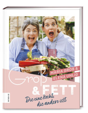 - Maria Groß und Elena Uhlig sind bekannte Gesichter der deutschen Fernsehlandschaft, die die Chance haben, über Hörfunk-, Online- & TV-Formatedas Buch bekannt zu machen. - Zwei starke Frauen, die uns mit viel Kompetenz und Witz das Kochennäherbringen. -