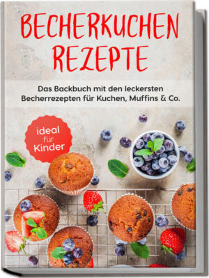 Kuchenbacken auf die unkomplizierte und schnelle Art: Vielfältige, einfache und unschlagbar köstliche Becherkuchen-Rezepte Sie lieben den Duft von frisch gebackenem Kuchen und genießen am liebsten ein noch warmes Stückchen Backglück zum Kaffee? Selbstgemacht schmeckt einfach am besten und Sie werden gerne an der Rührschüssel kreativ? Also wäre eigentlich alles perfekt, wenn es da nicht einen lästigen Haken gäbe: Das Kuchenzaubern macht zwar Spaß, aber inmitten des Alltagsstresses ist es leider oft zu aufwendig. Dagegen gibt es nun das perfekte Rezept - den Becherkuchen! Wie Sie damit den Aufwand minimieren und auf keine Kreation verzichten müssen, zeigt Ihnen nun dieses pfiffige Backbuch. Waage raus, Messbecher und Schüsseln bereit, zwischendurch mehrere Spülgänge oder alternativ einen Riesengeschirrberg anhäufen - beides trübt die Freude über das Ofenkunstwerk erheblich. Vor allem nimmt es weitaus mehr Zeit in Anspruch als die reine Backtätigkeit, weshalb viele im Alltag vor Kuchenbacken zurückschrecken. Für dieses Problem liefern die leckeren Becherkuchen in diesem Backbuch die perfekte Lösung! Denn die sorgfältig erstellten Rezepte verlangen zum Abmessen der Zutaten meist nichts anderes als - genau: einen simplen Becher. Mit der Standardeinheit von 200 ml können Sie Mehl, Zucker & Co. problemlos und in kürzester Zeit portionieren und dafür einfach den nächstbesten Sahnebecher verwenden. Für Backpulver und Ähnliches erledigen ein paar Löffel den Rest und so sind herrliche Kuchenteige in kürzester Zeit in der Form. Sie fürchten, das wird ein wenig eintönig? Ganz und gar nicht! Denn mit den geschickt konzipierten Rezepten in diesem Buch ist von Erdbeerkuchen über Mokkamuffins bis hin zu Schoko-Kirsch-Kuchen oder herzhaftem Pizzakuchen alles möglich und auch kleine Bäckermeister können hier kinderleicht mithelfen. Also schnappen Sie sich Schürze und Quirl und dann nichts wie ran an den Becher! Allrounder und Blitz-Varianten: Kokos-Mandarinen-Kuchen oder klassischer Joghurtkuchen passen immer und wenn‘s besonders schnell gehen muss, stehen Streusel-Johannisbeerkuchen oder Mango-Kuchen ohne Backen im Handumdrehen auf dem Tisch. Muffins und Blechkuchen:Peppen Sie Buffet oder Kaffeetafel mit Beerenmuffins, Schoko-Muffins mit Cremefüllung, Himbeer-Rhabarber-Kuchen oder Aprikosenkuchen auf. Besondere Ansprüche: Gesundheitsbewusste schlemmen mit veganem Marmorkuchen, glutenfreiem Schokokuchen oder Protein-Zitronenkuchen mit Buttermilch ganz ohne Reue und Verzicht. Kuchenträume mit Nuss: Zaubern Sie ohne Aufwand Haselnuss-Sauerrahm-Kuchen, Mandel-Schoko-Kuchen oder Kirsch-Marzipan-Gugelhupf. Pikante Leckereien: Feta-Kuchen mit Erbsen, Zucchini-Kuchen mit Cheddar oder Lauch-Kartoffel-Becherkuchen bringen herzhafte Abwechslung ins Backvergnügen. Dank dieser liebevollen Rezeptsammlung macht Ihnen Zeitmangel nie wieder einen Strich durch die Kuchenrechnung und auch kurzfristige Gäste können lecker und abwechslungsreich verwöhnt werden. Bei den gelingsicheren Rezepten wird vom Backprofi über den Gelegenheitsbäcker bis hin zum Kochlöffel-Novizen jeder mit überraschenden Ideen und heißgeliebten Klassikern fündig.