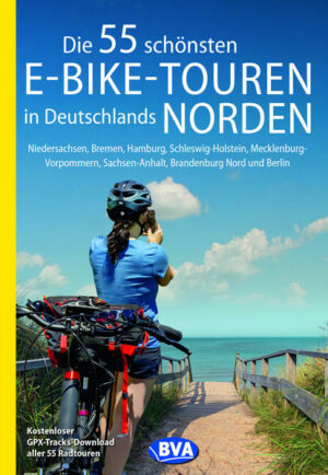 55 spezielle Touren für E-Bikes in Deutschlands Norden Tourenlänge 46 bis 117 Kilometer Radfahren im Norden kann richtig anstrengend sein! Es sind weniger die Berge