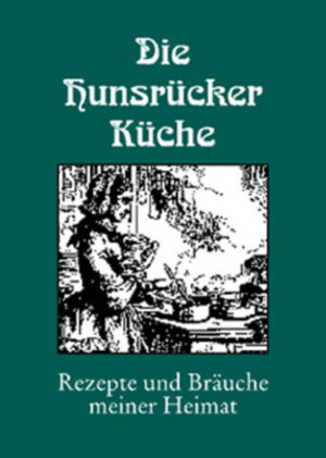 „Die Hunsrücker Küche - Rezepte und Bräuche meiner Heimat” ist das zweite Kochbuch aus dem Hunsrück mit weiteren bäuerlichen Rezepten dieser Region. Das Kochbuch ergänzt und vervollständigt die Sammlung dieser leckeren, zudem preiswerten Lieblingsspeisen. „Die Hunsrücker Küche” erzählt, ebenso wie „Das Schinderhannes Kochbuch”, vom Alltag früherer Zeiten und den Bräuchen rund um das Essen und Trinken. Liebhaber der regionalen Küche finden hier deftige Eintöpfe und Festtagssuppen, Fleischspeisen, Würste, Geflügel-, Wild-, und Fischgerichte, Eierspeisen, Kartoffelspezialitäten, Tunken und Verfeinerungen. Sie erfahren wie milchsaures Gemüse hergestellt wird und können sich von Beilagen, Käse- und Brotbelägen mit fantasievollen Namen begeistern lassen. Aber auch süße Speisen, Kuchen und Weihnachtsgebäcke gehören zum Repertoire der Hunsrücker Selbstversorger - nicht zu vergessen die selbst zubereiteten Liköre, wie zum Beispiel der Offgesetzte, der netten Gästen und Nachbarn gerne zur Begrüßung gereicht wird.