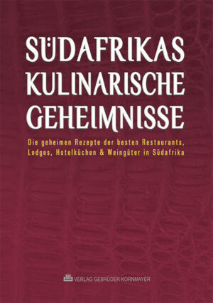 Dieser kulinarische Reiseführer bietet zahlreiche Informationen zu den ausgewählten Gastgebern und ihren Küchen in Südafrika. Ein wunderbarer Reiseführer durch ein wahres Paradies der südafrikanischen Gaumenfreuden, Genüsse und anspruchsvollster Gastronomie. Ein Kochbuch, mit welchem jedermann die bislang sorgsam gehüteten Rezepte aus den besten Küchen Südafrikas selbst zubereiten kann. An die 250 Rezepte bieten einen kulinarischen Streifzug durch alle Provinzen des Landes am Kap der guten Hoffnung. Darüber hinaus bietet dieses Buch zahlreiche Informationen zu den ausgewählten Gastgebern und ihrer Küchen. Im Serviceteil finden Sie Informationen zum Dienstleistungsangebot, Öffnungszeiten, Adressen und Kontaktinformationen zu den mehr als 140 besten Restaurants, Lodges, Hotelküchen und Weingüter in Südafrika. Großer Rezeptteil mit zahlreichen Photographien der Gerichte und Häuser, Beschreibung der Küchen, des Ambientes und Location-Map / Alphabethisches Verzeichnis der Lodges, Restaurants, Hotels und Wine Estates mit Anschrift, Services, Einrichtungen und Übernachtungen / Küchenverzeichnis mit den Rezeptbeiträgen / Glossarium der Küchenbegriffe / Südafrika - Ein Überblick / Maßeinheiten / Ausführlicher Index / Rezept-Register